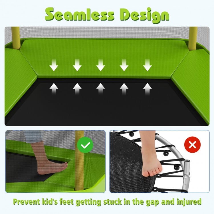 7 Feet Kids Recreational Bounce Jumper Trampoline