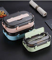 Stainless Steel Insulated Kids Bento Lunch Box with Cutlery