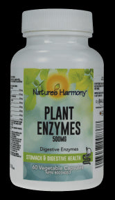 Nature's Harmony - Plant Enzymes 60 Vegetable Capsules (60caps)