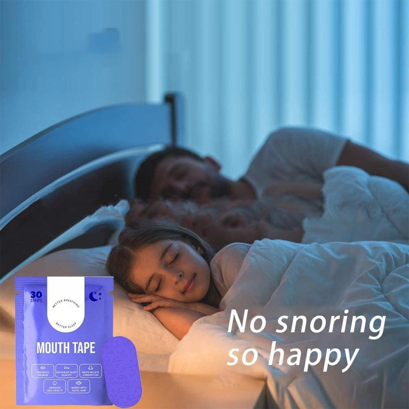 Breathable Mouth Tape for Sleep - Anti Snoring Strip