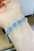 5 Carat Moissanite 925 Sterling Silver Bracelet