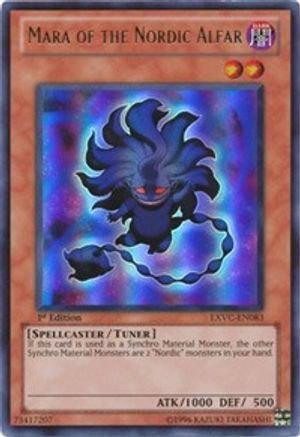 Mara of the Nordic Alfar (EXVC-EN083) - Extreme Victory 1st Edition