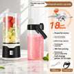 Rechargeable Electric Juicer Cup – Portable USB Blender with 6-Blade & Double Cup | 500ML