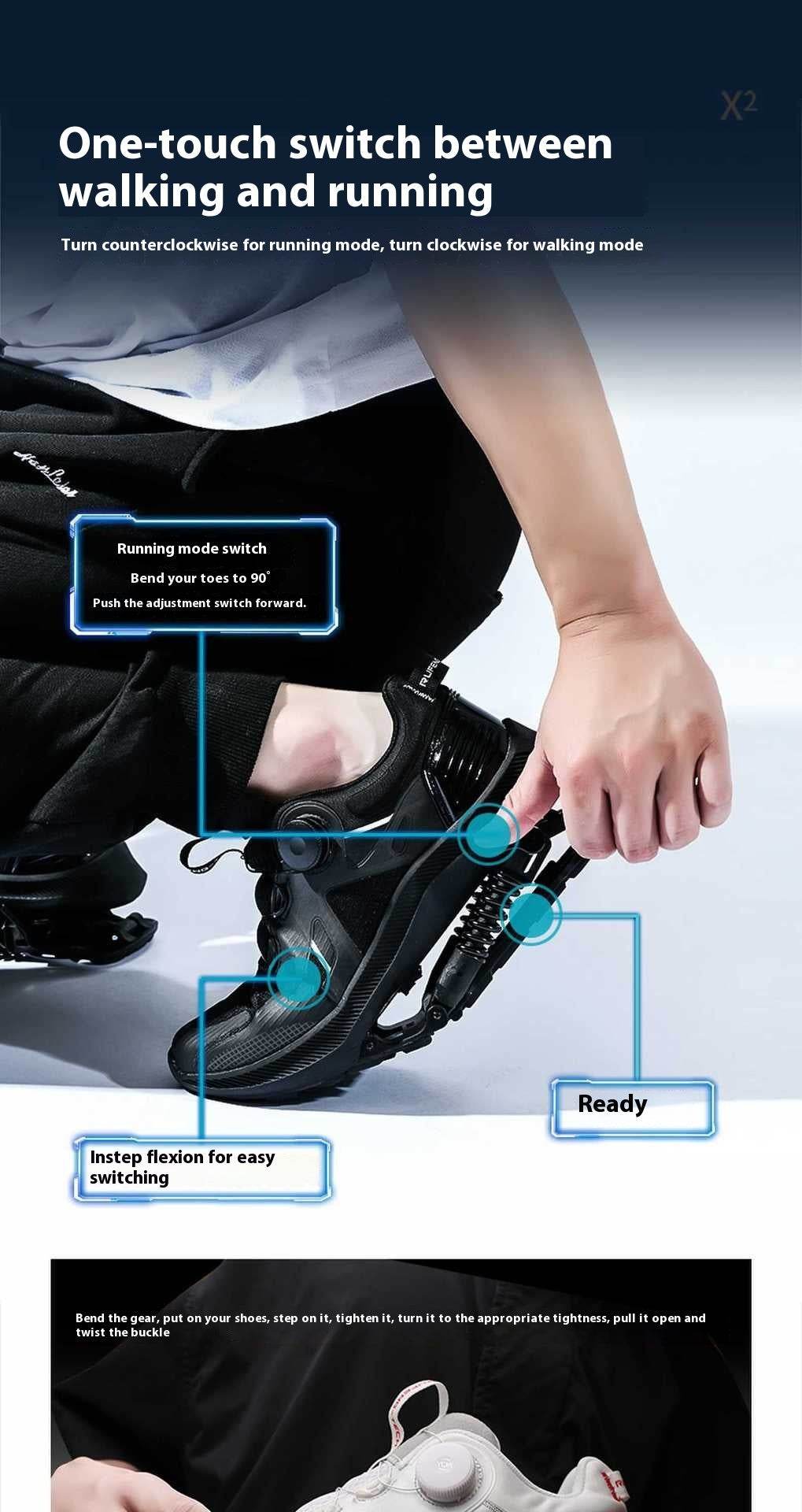 Mechanical Running Shoes - Tech Running Shoes Power