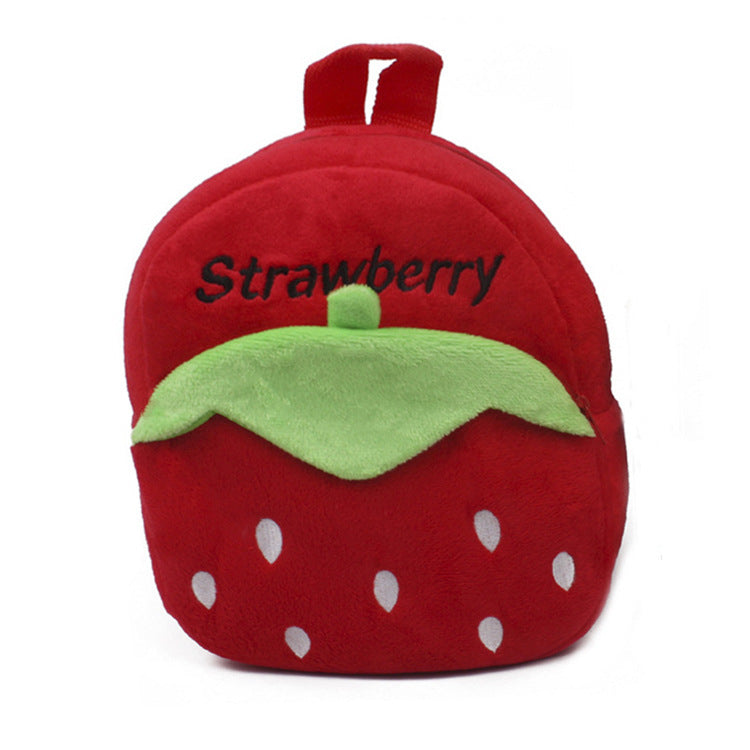 Cute Animal Plush Mini Backpack for Toddlers & Kids – Soft Cartoon School Bag