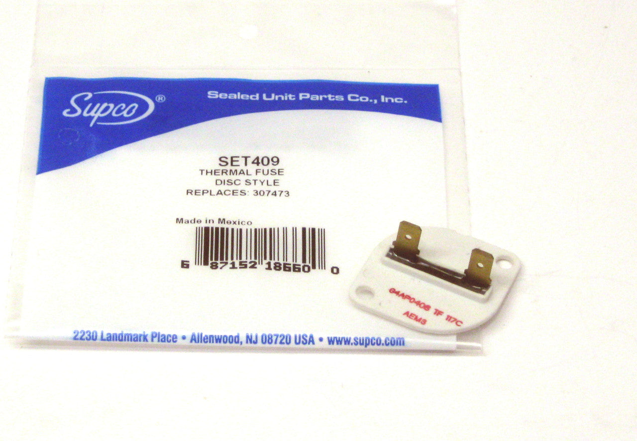 Pièce de rechange pour coupe-circuit thermique de sèche-linge SET409, référence 3399849