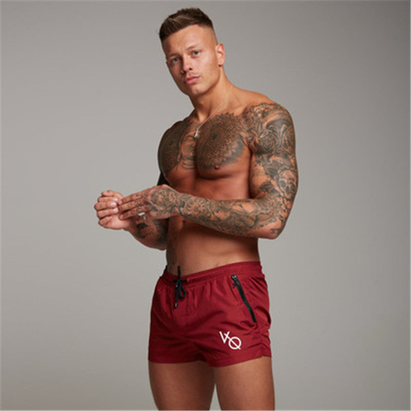 Men's Solid Color Swim Trunks | Nylon Spandex Beach Shorts Canada | M-3XL