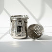 Stainless Brush Washer With Air-Tight Lid With Removable Screen