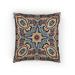 Bohemian Woven Pillow – Mosaic Medallion Decorative Throw Pillow