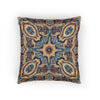 Bohemian Woven Pillow – Mosaic Medallion Decorative Throw Pillow