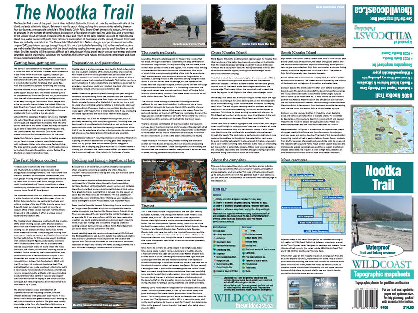 406 Nootka Trail Topographic Hiking Map