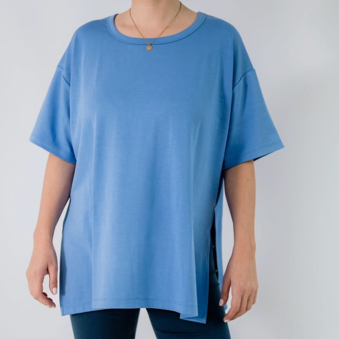 Ladies Bamboo Oversized T-Shirt | Cream