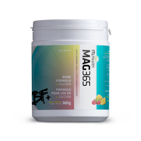 ITL Health - MAG365 Magnesium BF+ Calc RaspLem (360g)