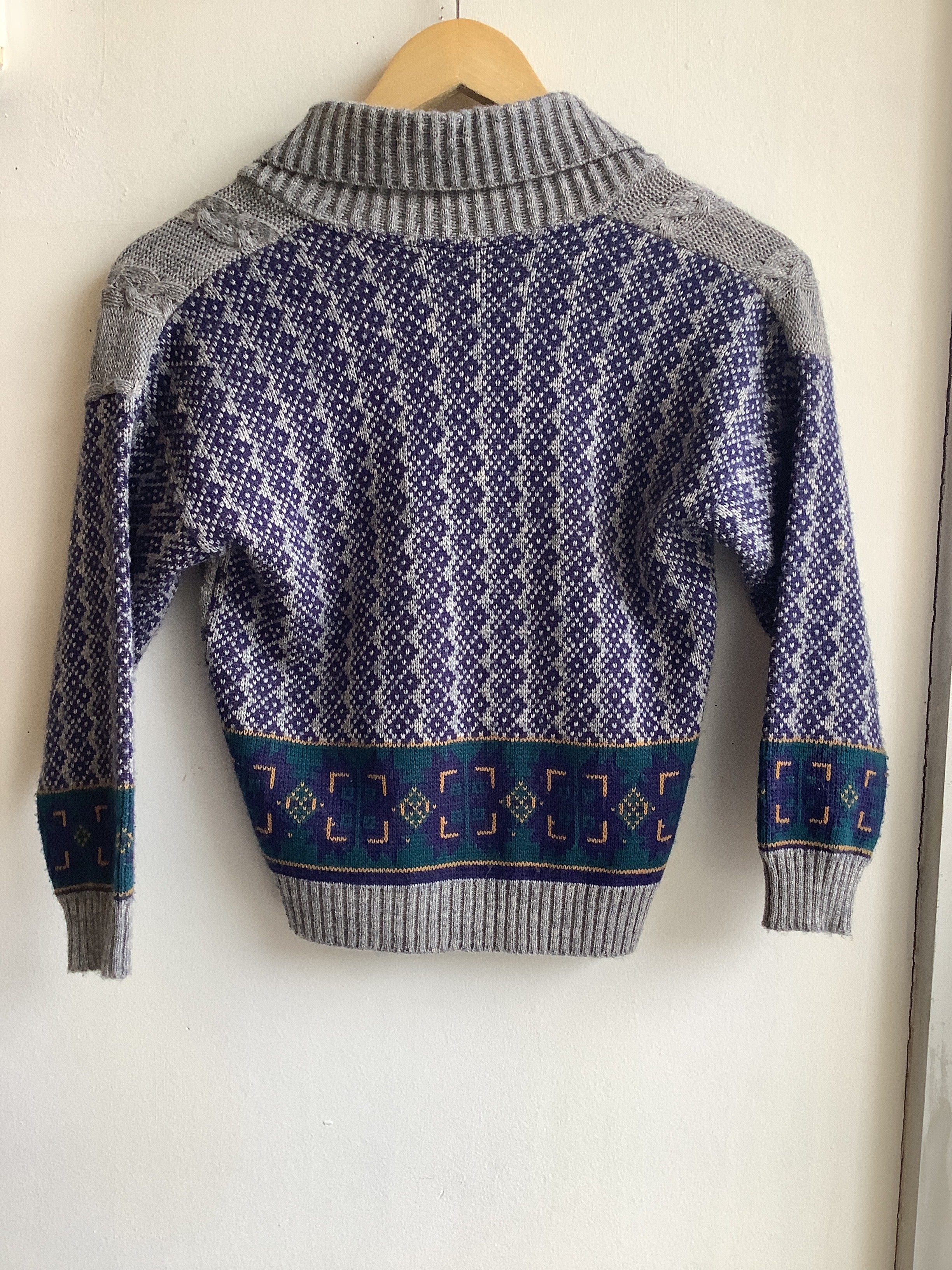 Vintage Pickled Kids Grandpa Cardigan