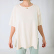 Ladies Bamboo Oversized T-Shirt | Tidal Blue