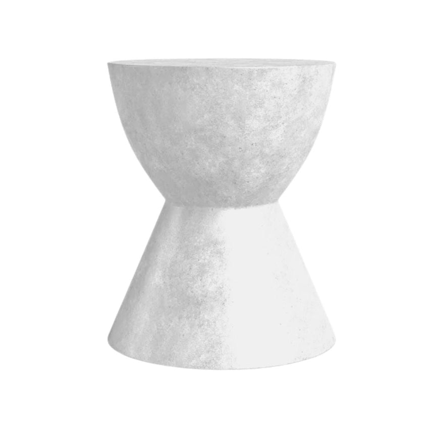 Roger Concrete Terrazzo Mid-Century End Table
