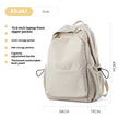 Mori Leisure Backpack – Lightweight Oxford School & College Bag | Khaki, Black, Green | 15.6