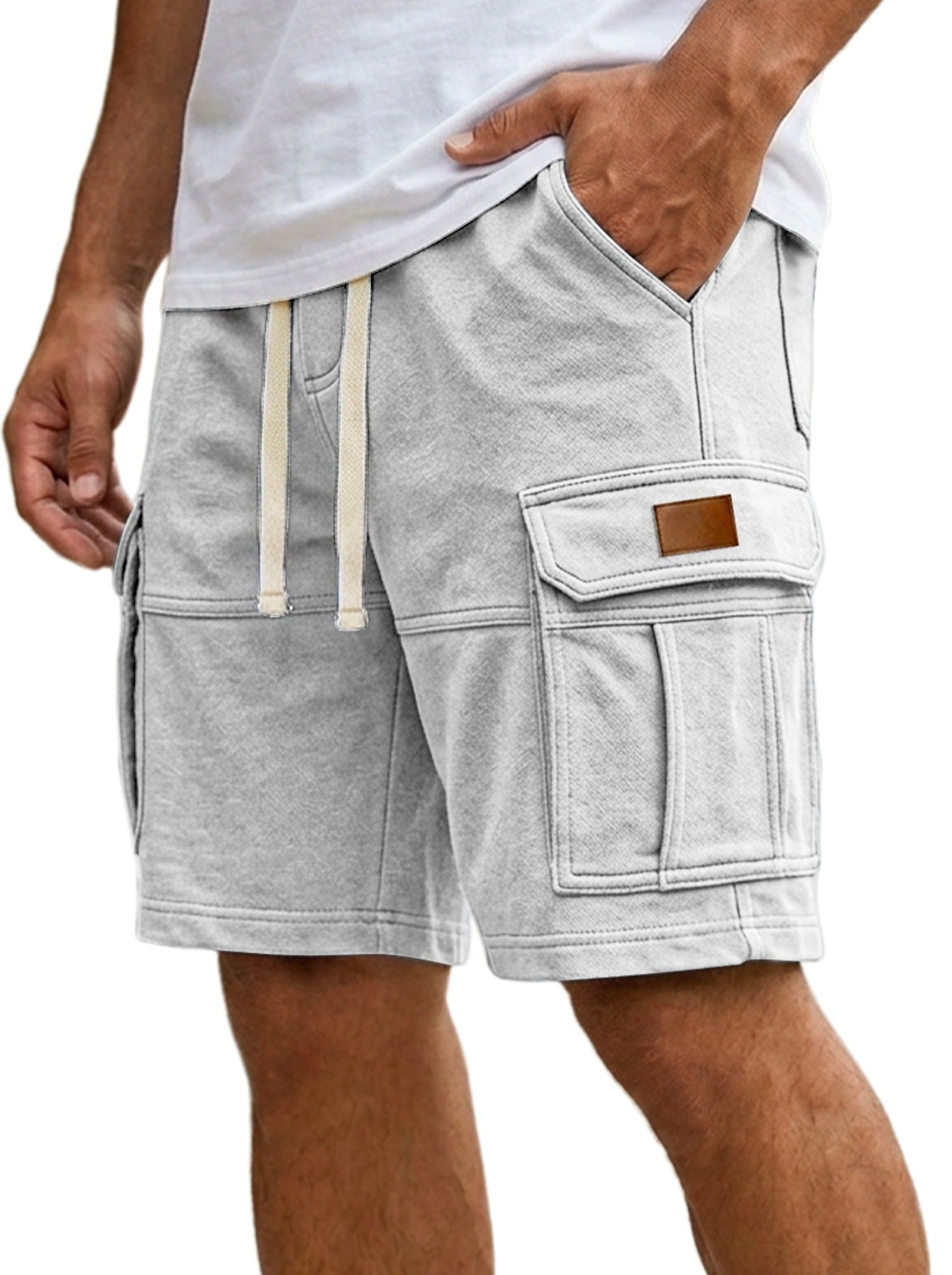 Men's Cargo Shorts with Pockets – Casual Summer Vacation Shorts