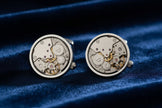 Men's Copper Movement Cufflinks – Turning French Shirt Cufflinks for Business & Formal Wear | Canada & USA