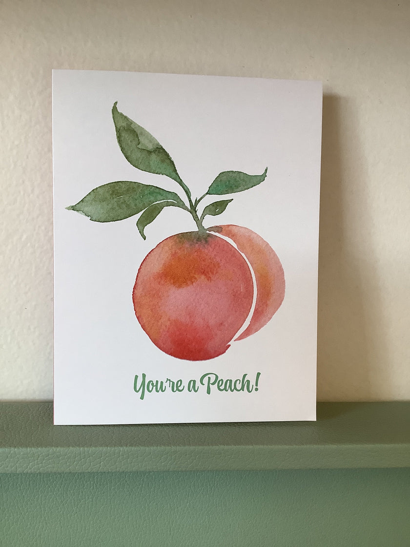 Chelsey Freyta You’re a Peach Card