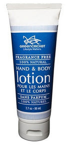Green Cricket - Frag Free H&B lotion travel size (80ml)