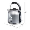 PROCTOR SILEX 41035C Electric Dome Kettle With Gauge