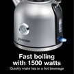 PROCTOR SILEX 41035C Electric Dome Kettle With Gauge