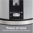 PROCTOR SILEX 41035C Electric Dome Kettle With Gauge