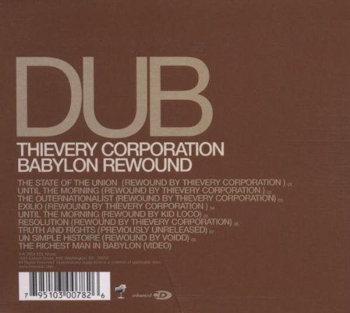Thievery Corporation / Babylon Rewound - CD (Used)