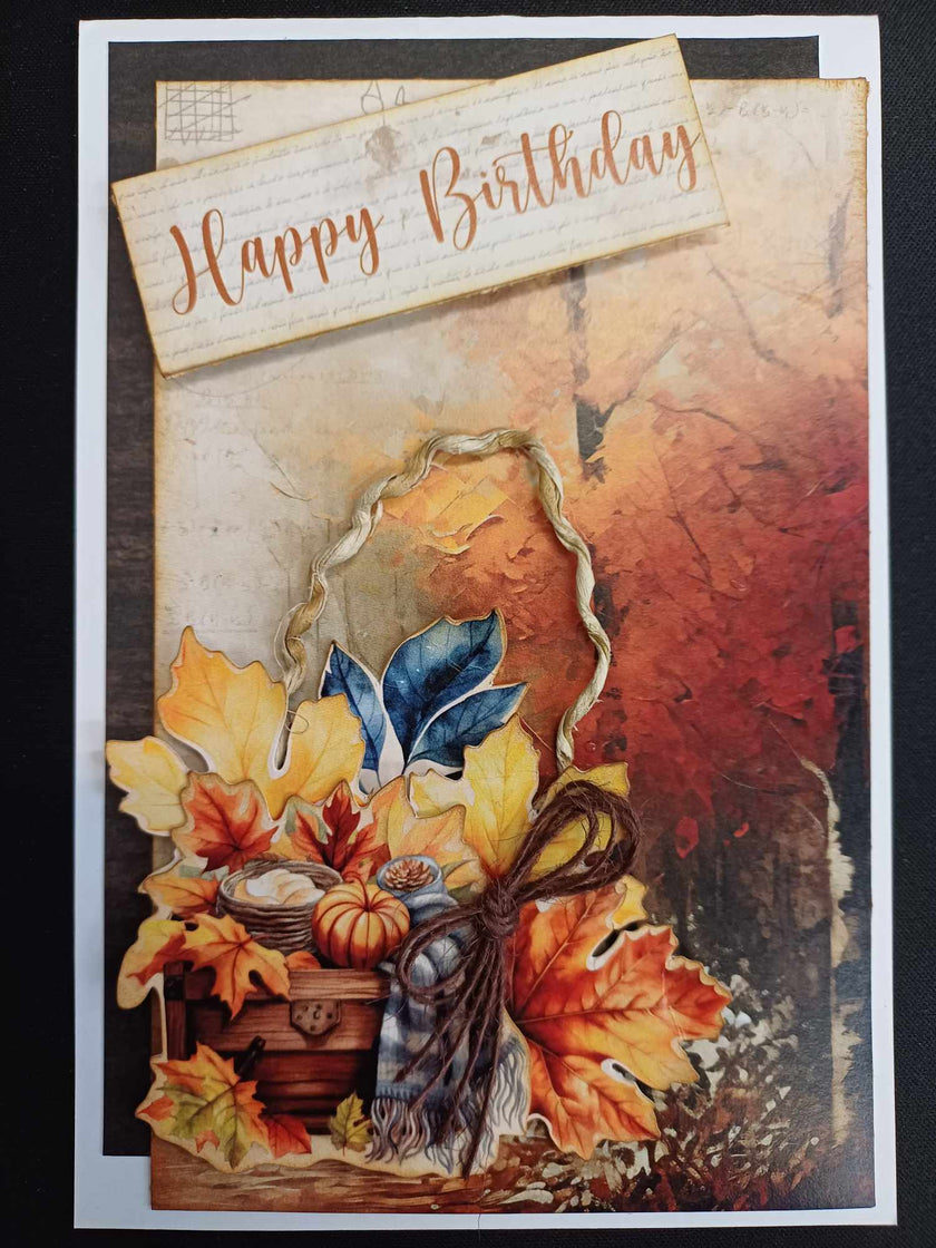 3Quarter Designs Falling Leaves 6x4 Card Pack