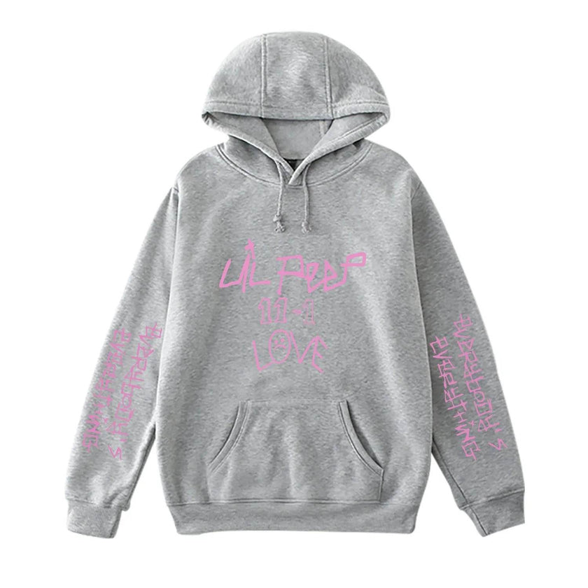 Lil Peep Drawstring Hooded Sweatshirt Pullover Pocket Unisex Hoodie