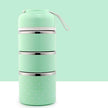 Japanese-Inspired Compartment Lunch Box – Stainless Steel, 1–3 Layer