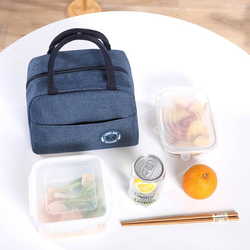 Oxford Cloth Lunch Box Bag with Aluminum Foil Insulation Layer