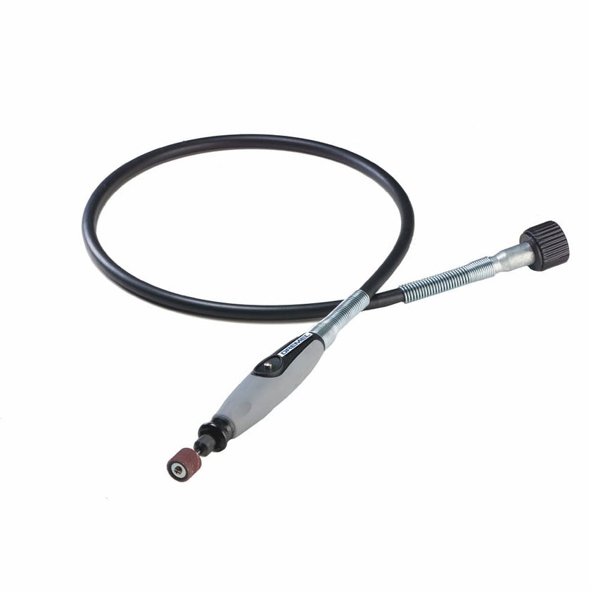 Dremel Flex Shaft Rotary Tool Attachment with Comfort Grip and 36” Long Cable-Engraver, Polisher, and Mini Sander-Ideal for Detail Metal Engraving, Wood Carving, and Jewelry Polishing, 225-02, Grey 🍁 All In One Marketplace Canada