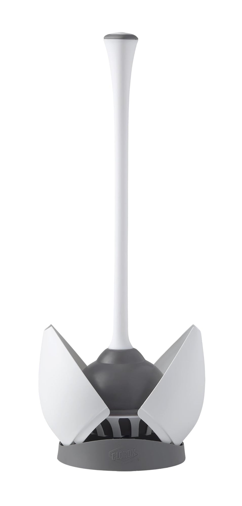Clorox Toilet Plunger with Hideaway Caddy, Set of 2 – for Bathroom Organization and Storage, Bathroom Accessories, Toilet Unclogger, with Holder, White 🍁 All In One Marketplace Canada