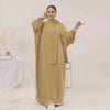 New ArabMiddle East Dubai Turkey Abaya dress Simple Plain Abaya 2025