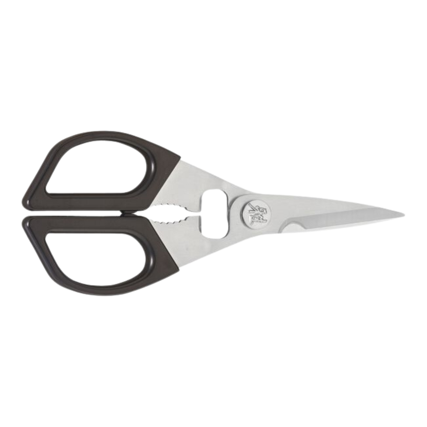 MIYABI 22cm Kitchen Shears – Made in Japan, Black Handle