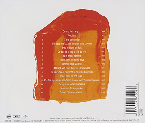 Maurane / Quand l'humain danse - CD