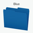Pendaflex File Folders, Blue Colour File Organizers, 1/2 Cut Tab, Letter Size, Durable Paper Stock, 100/Box, Ideal for Office, Home, and School Filing Needs 🍁 All In One Marketplace Canada