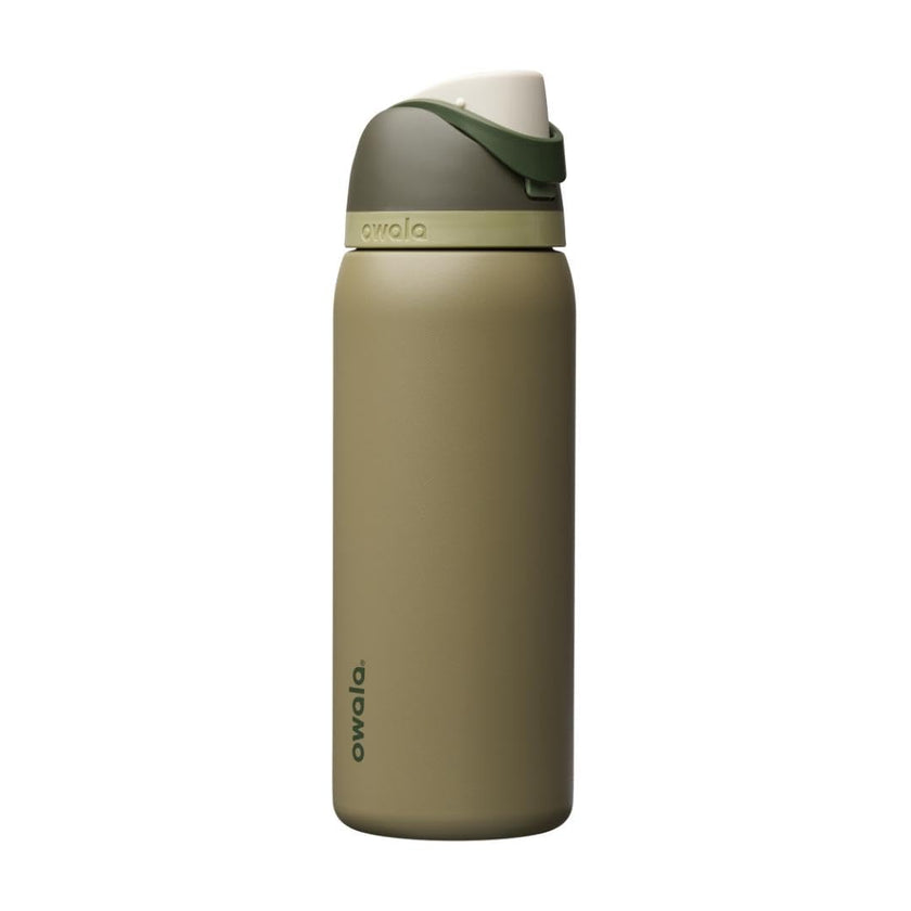 Owala FreeSip Insulated Stainless Steel Water Bottle with Straw, BPA-Free Sports Water Bottle, Great for Travel, 32 Oz, Off Road 🍁 All In One Marketplace Canada