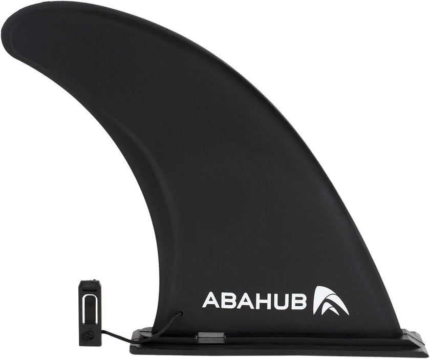 Abahub 9'' SUP Fin Inflatable Paddle Board Replacement Fins, Quick Release Slide in Detachable Center Fin for iSUP Stand UP Paddleboard Inflatable Boards 9 Inch 1 Pack Black 🍁 All In One Marketplace Canada