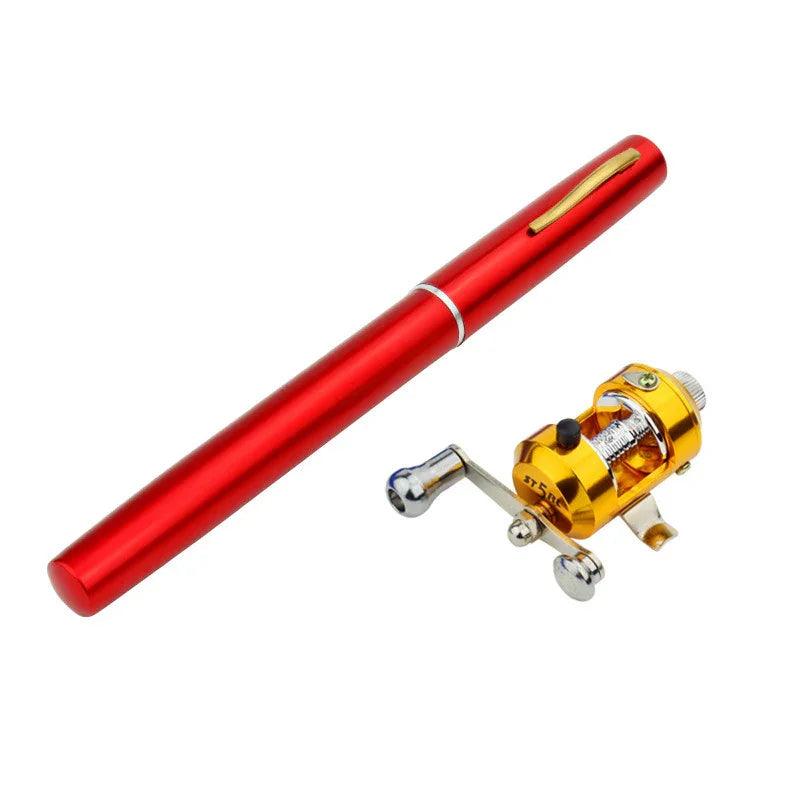Mini fishing rod, portable pen fishing - 1 meters