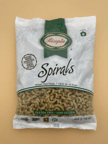Rizopia 100% Rice Pasta - Brown Rice Spirals (454g)