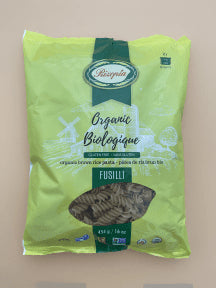 Rizopia 100% Rice Pasta - Organic Brown Rice Fusilli (454g)