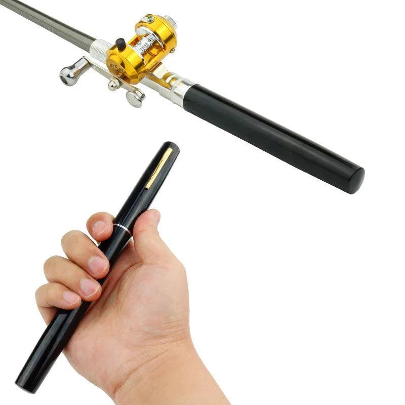Mini fishing rod, portable pen fishing - 1 meters