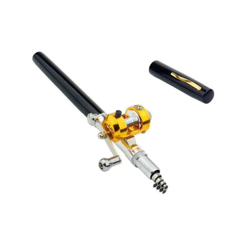 Mini fishing rod, portable pen fishing - 1 meters