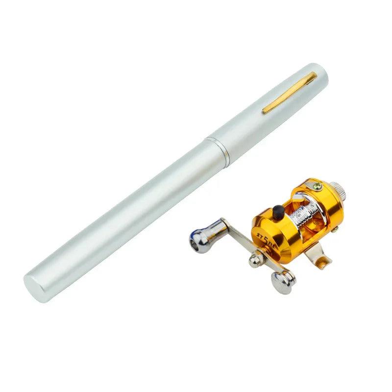 Mini fishing rod, portable pen fishing - 1 meters