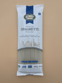 Rizopia 100% Rice Pasta - White Rice Spaghetti (454g)