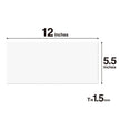 MagX Magnetic Vent Cover, 5.5 x 12 Inch, 3 Sheets, Ultra Thick 60 mil, Flexible Anisotropic Magnet, for Air Registers or Floor Air Vents, RV, Home HVAC, AC, Home Must Buy (MVAC-5512) 🍁 All In One Marketplace Canada