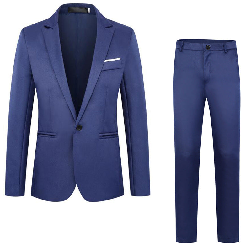 Men's Loose Fit Wedding Tuxedo Suit Jacket – 8 Colors, M–5XL | Canada & USA